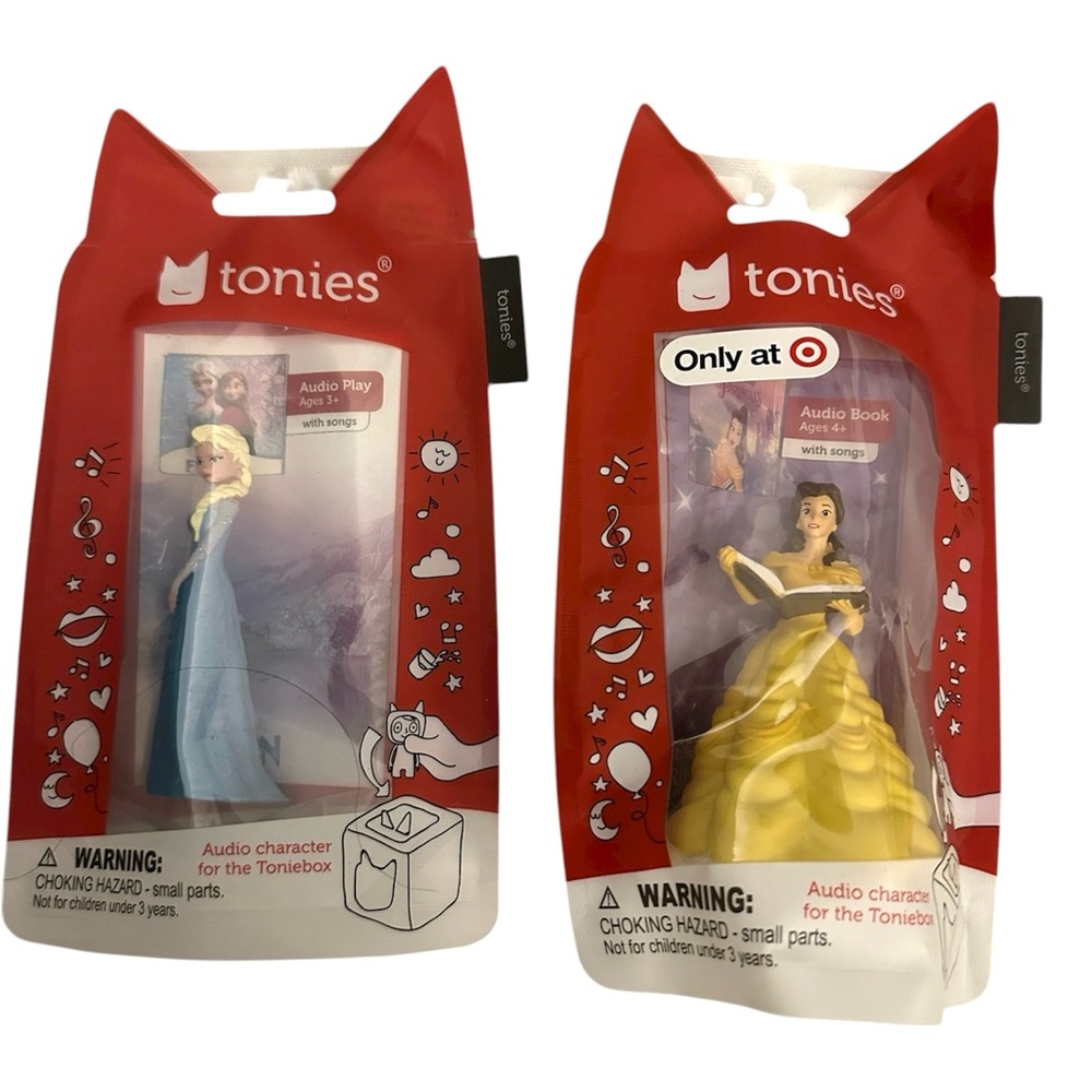 Tonies Audio Play Characters Elsa and Belle